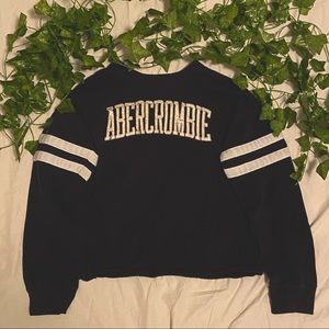 Abercrombie Girls Navy Long Sleeve